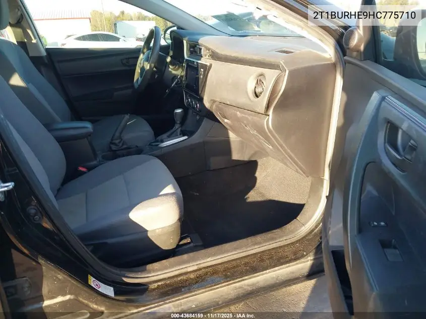 2T1BURHE9HC775710 2017 Toyota Corolla L