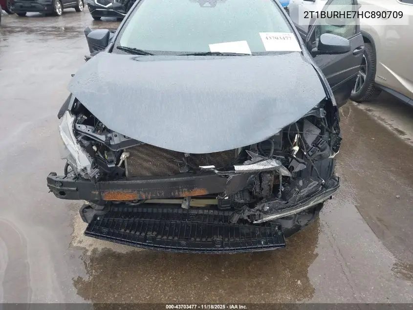 2T1BURHE7HC890709 2017 Toyota Corolla Le