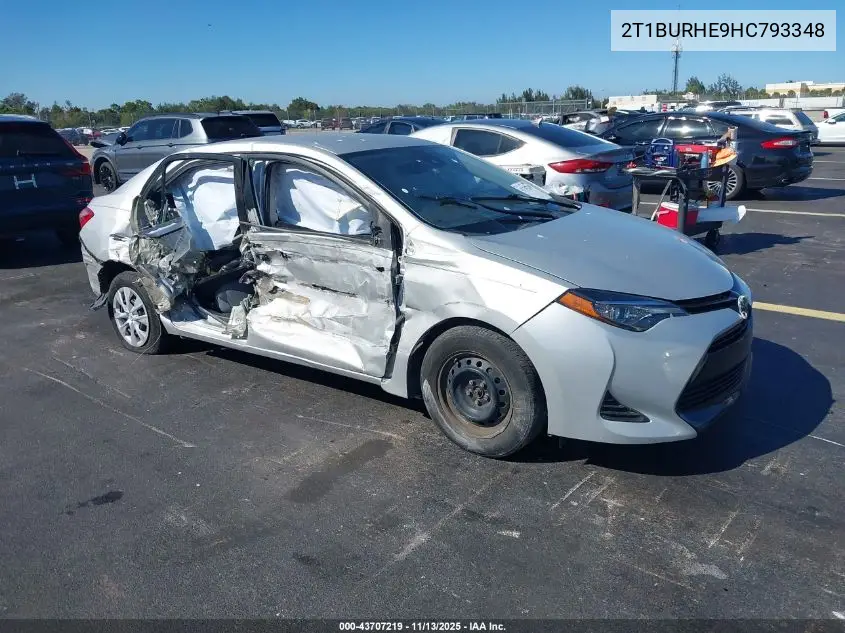 2T1BURHE9HC793348 2017 Toyota Corolla L