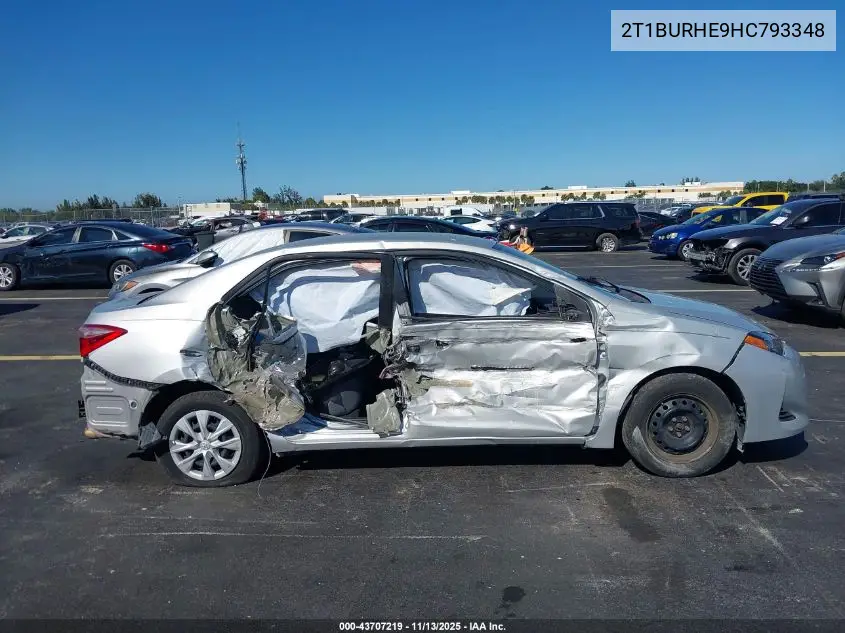 2T1BURHE9HC793348 2017 Toyota Corolla L