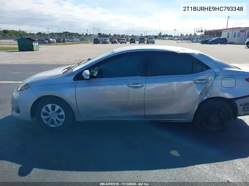 2T1BURHE9HC793348 2017 Toyota Corolla L