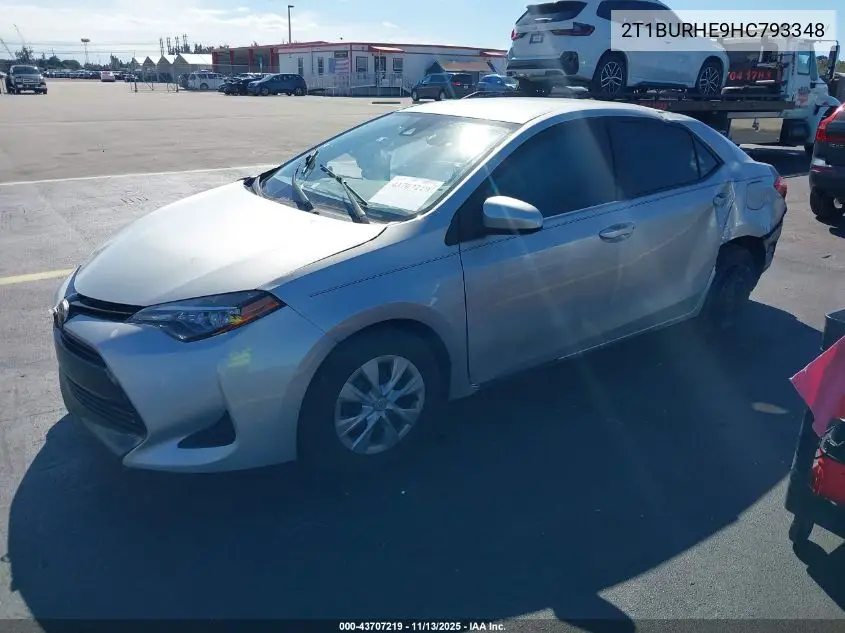 2T1BURHE9HC793348 2017 Toyota Corolla L