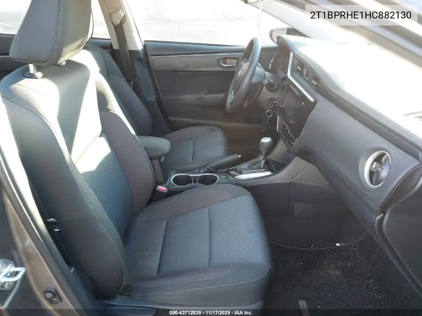 2T1BPRHE1HC882130 2017 Toyota Corolla Le Eco