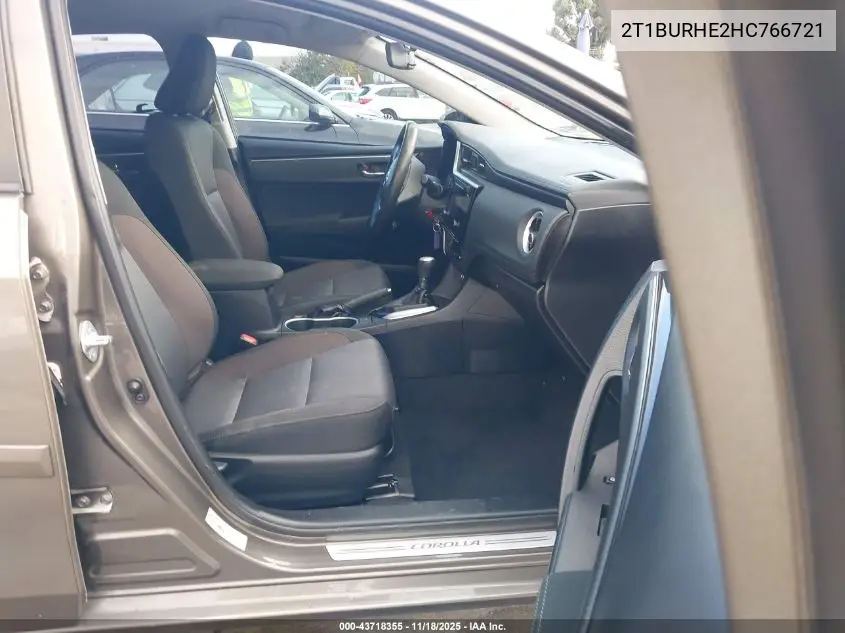 2T1BURHE2HC766721 2017 Toyota Corolla Le