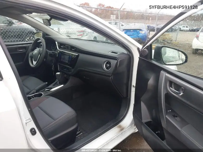 5YFBURHE4HP591128 2017 Toyota Corolla Le