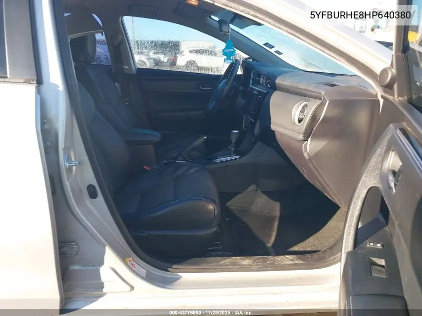 5YFBURHE8HP640380 2017 Toyota Corolla Se