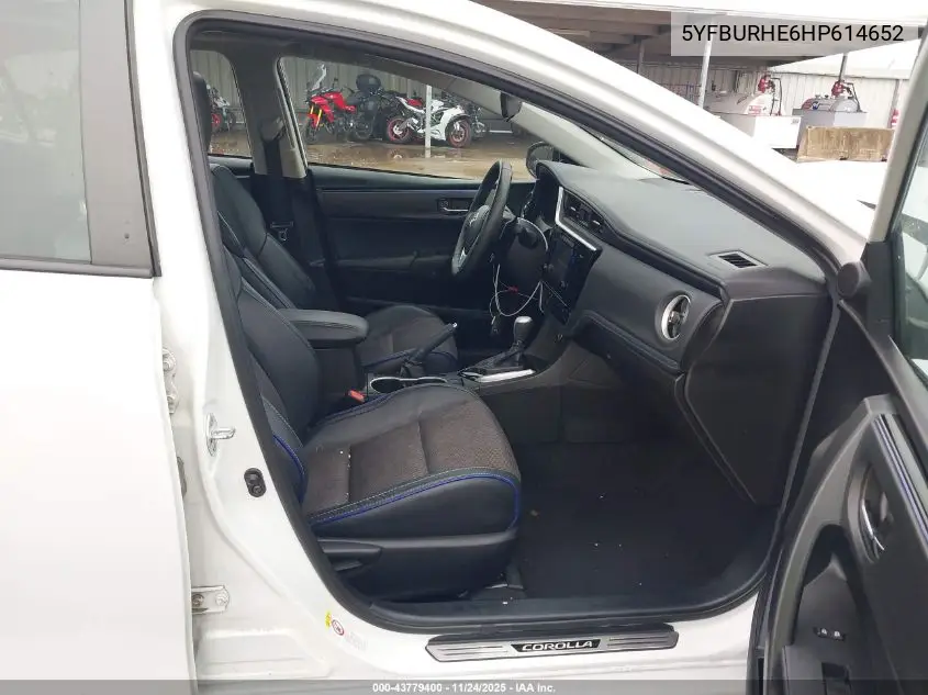 5YFBURHE6HP614652 2017 Toyota Corolla Se