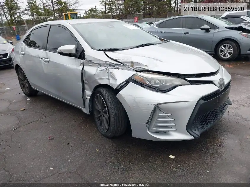 2T1BURHE8HC859520 2017 Toyota Corolla Xse