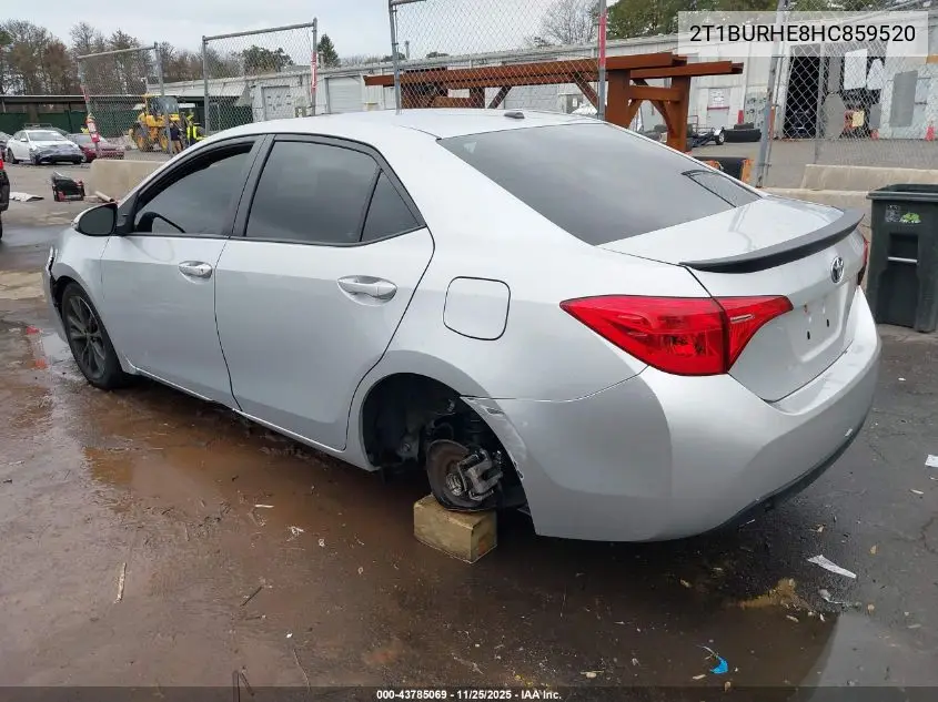 2T1BURHE8HC859520 2017 Toyota Corolla Xse