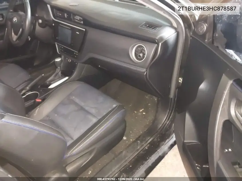 2T1BURHE3HC878587 2017 Toyota Corolla Se