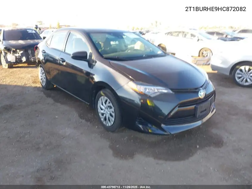 2T1BURHE9HC872082 2017 Toyota Corolla Le