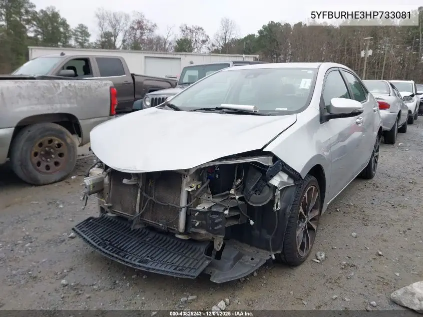 5YFBURHE3HP733081 2017 Toyota Corolla Xse