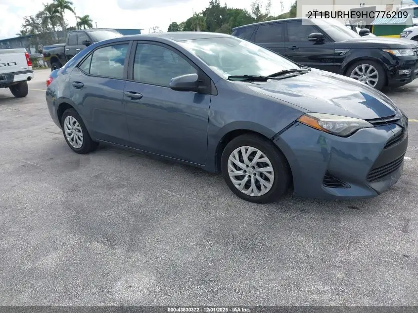 2T1BURHE9HC776209 2017 Toyota Corolla Le