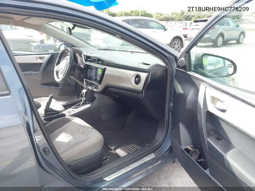 2T1BURHE9HC776209 2017 Toyota Corolla Le