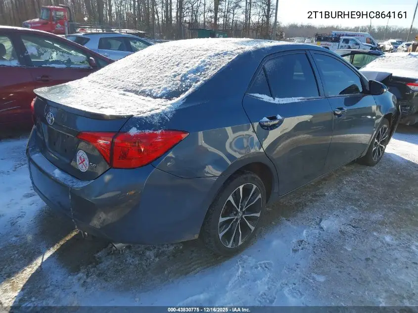 2T1BURHE9HC864161 2017 Toyota Corolla Se