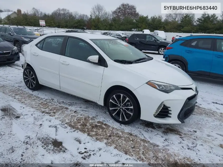 5YFBURHE6HP683440 2017 Toyota Corolla Se