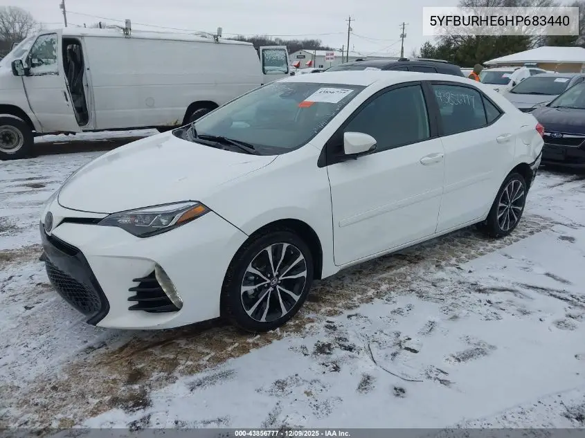 5YFBURHE6HP683440 2017 Toyota Corolla Se