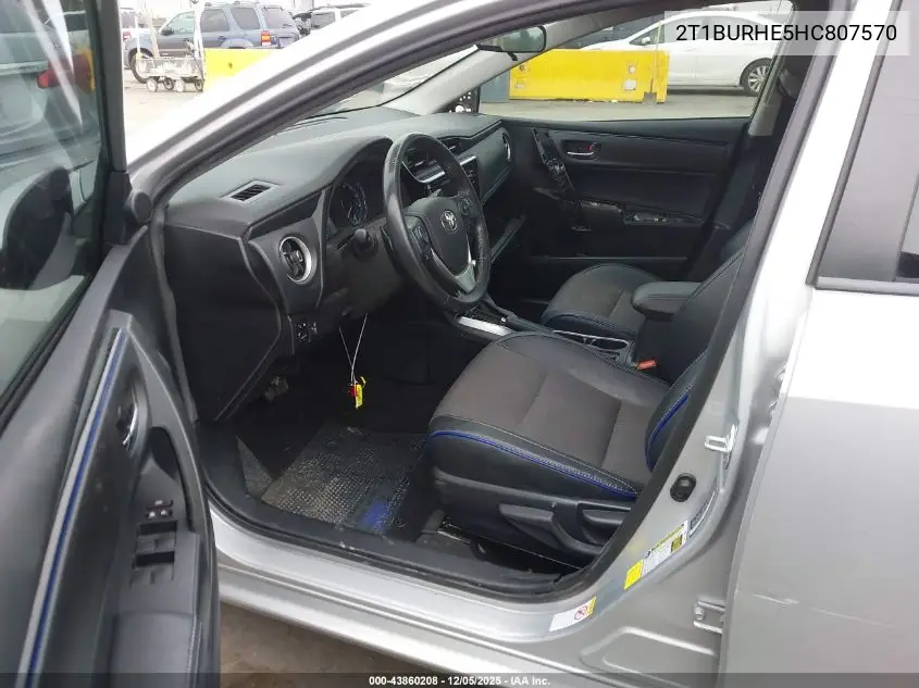2T1BURHE5HC807570 2017 Toyota Corolla Se