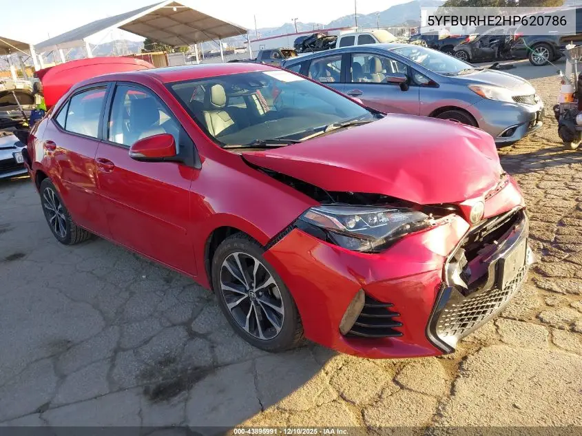 5YFBURHE2HP620786 2017 Toyota Corolla Xse