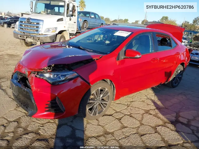 5YFBURHE2HP620786 2017 Toyota Corolla Xse