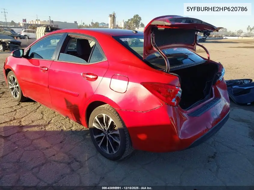 5YFBURHE2HP620786 2017 Toyota Corolla Xse