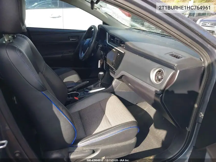 2T1BURHE1HC764961 2017 Toyota Corolla Se
