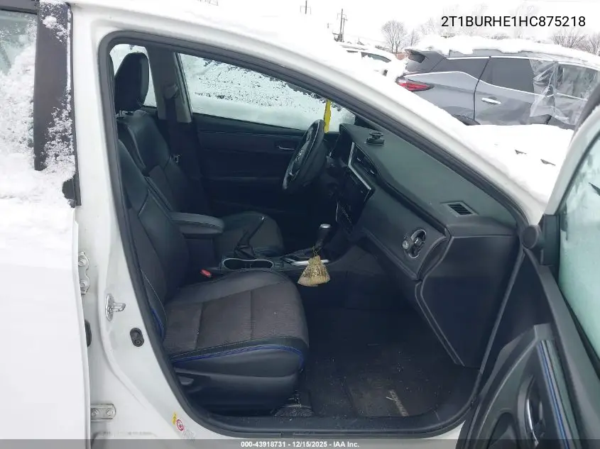 2T1BURHE1HC875218 2017 Toyota Corolla Se