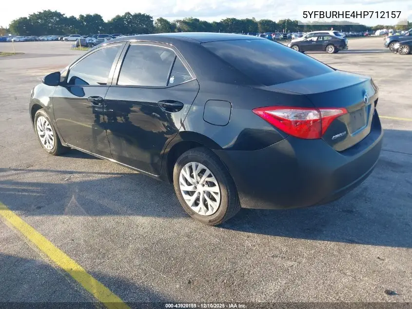 5YFBURHE4HP712157 2017 Toyota Corolla Le