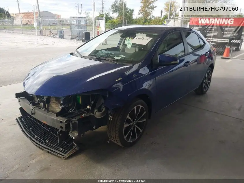 2T1BURHE7HC797060 2017 Toyota Corolla Se