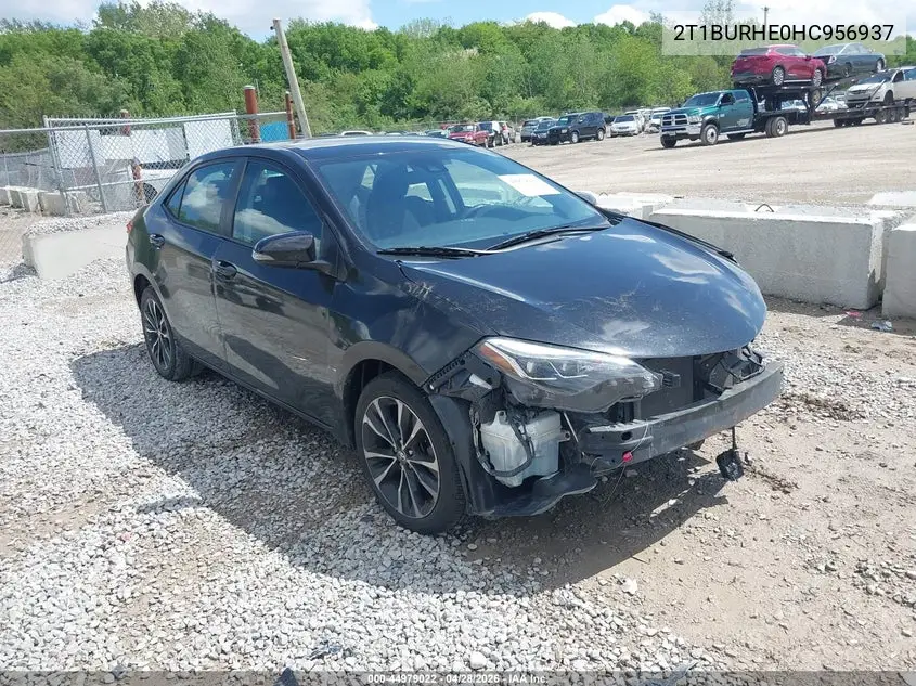 2T1BURHE0HC956937 2017 Toyota Corolla Se