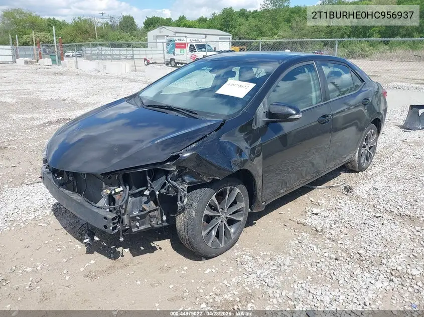 2T1BURHE0HC956937 2017 Toyota Corolla Se