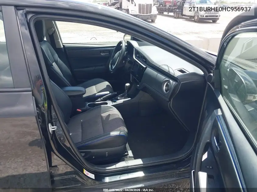 2T1BURHE0HC956937 2017 Toyota Corolla Se