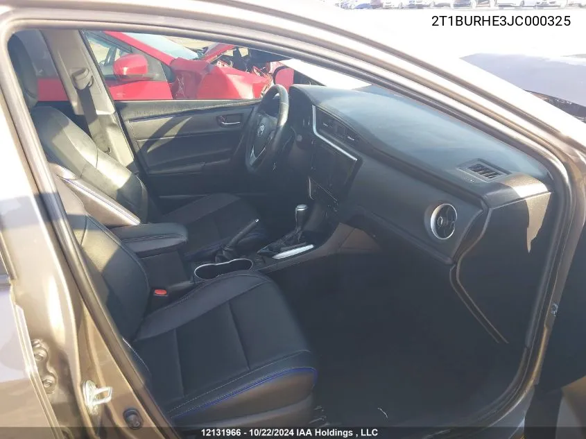2T1BURHE3JC000325 2018 Toyota Corolla Se