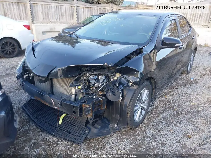 2T1BURHE6JC079148 2018 Toyota Corolla L/Le/Xle/Se/Xse
