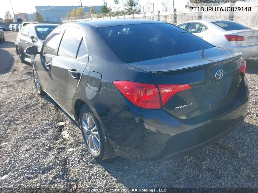 2T1BURHE6JC079148 2018 Toyota Corolla L/Le/Xle/Se/Xse