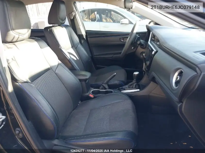 2T1BURHE6JC079148 2018 Toyota Corolla L/Le/Xle/Se/Xse