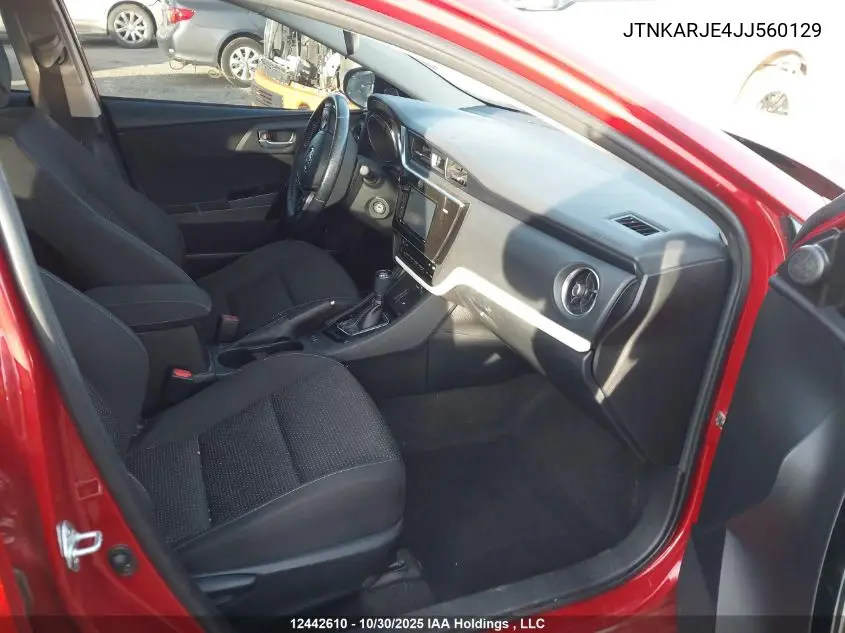 JTNKARJE4JJ560129 2018 Toyota Corolla Im