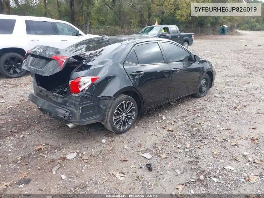 5YFBURHE6JP826019 2018 Toyota Corolla Se