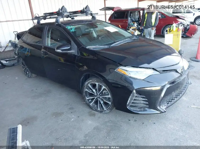 2T1BURHE5JC014145 2018 Toyota Corolla Se