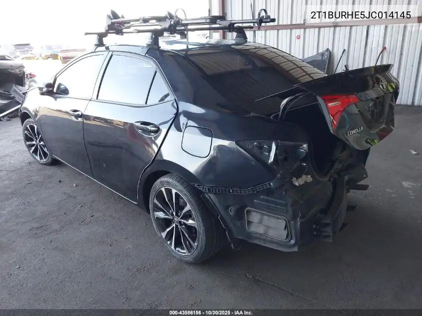 2T1BURHE5JC014145 2018 Toyota Corolla Se