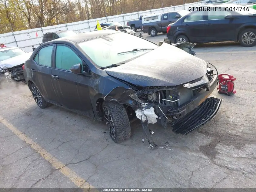 2T1BURHE5JC044746 2018 Toyota Corolla Se