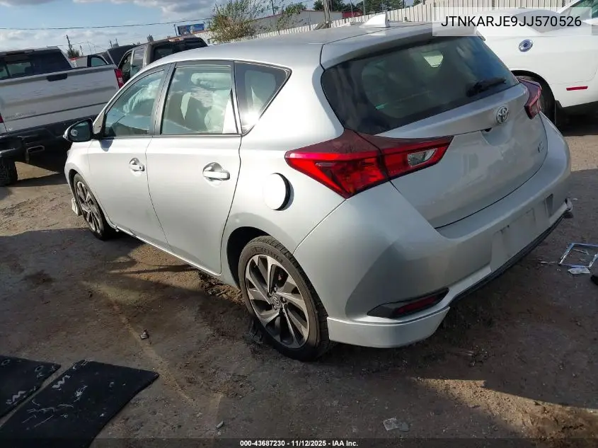 JTNKARJE9JJ570526 2018 Toyota Corolla Im