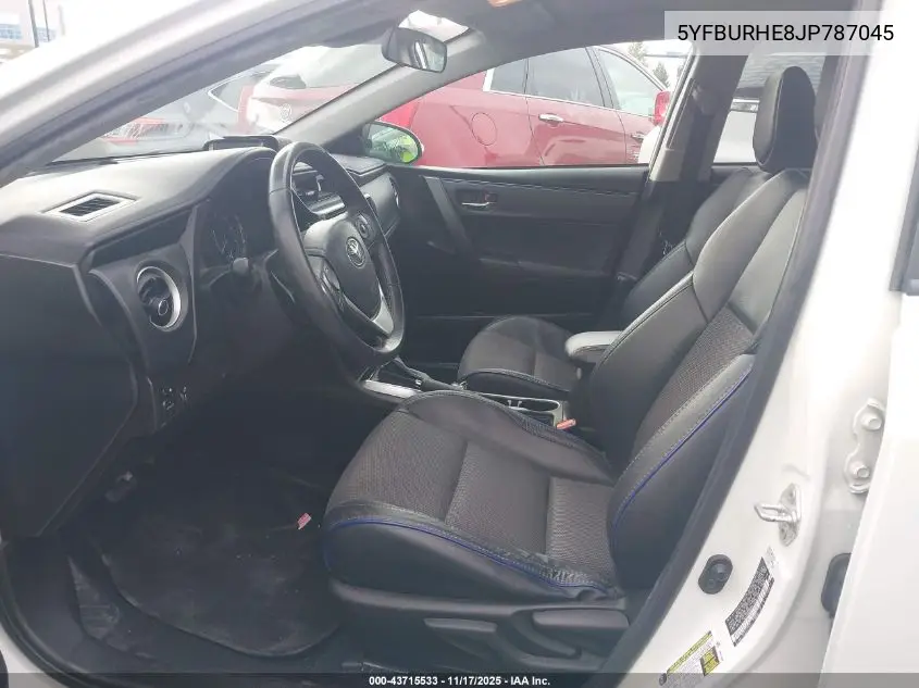 5YFBURHE8JP787045 2018 Toyota Corolla Se