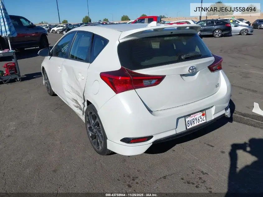 JTNKARJE6JJ558494 2018 Toyota Corolla Im