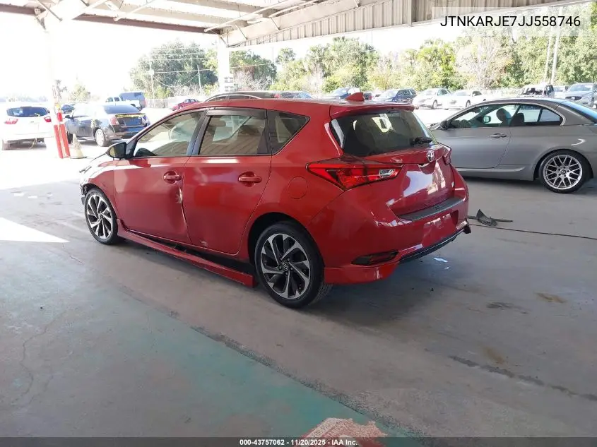 JTNKARJE7JJ558746 2018 Toyota Corolla Im