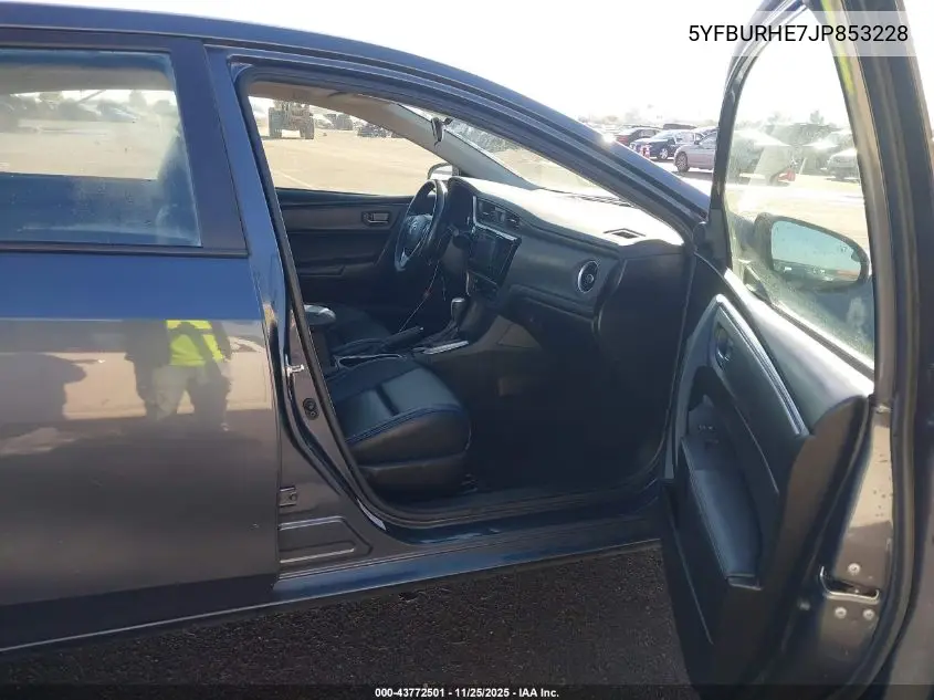 5YFBURHE7JP853228 2018 Toyota Corolla Xse