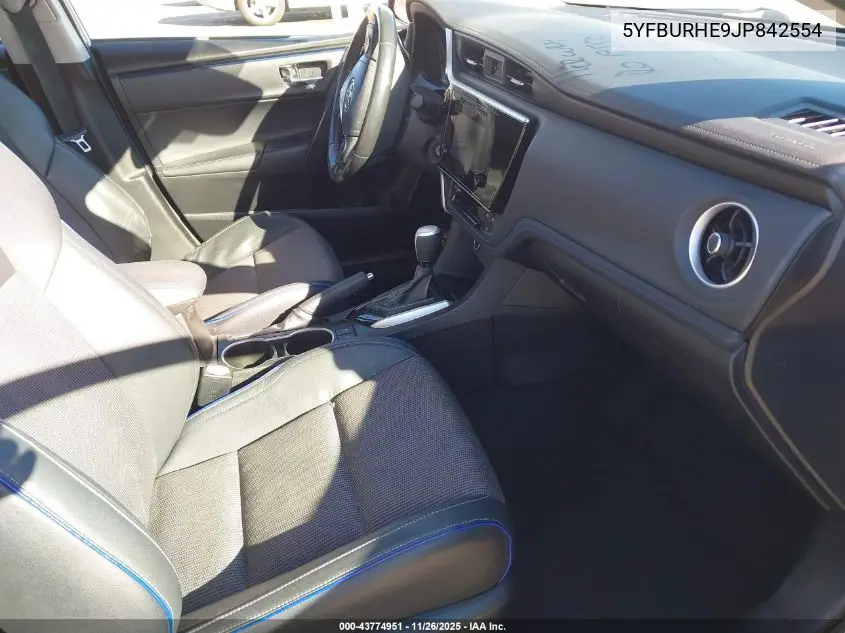 5YFBURHE9JP842554 2018 Toyota Corolla Se