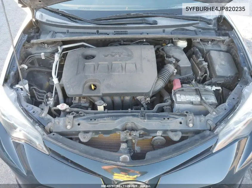 5YFBURHE4JP820235 2018 Toyota Corolla Se