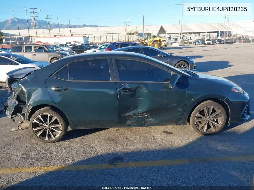5YFBURHE4JP820235 2018 Toyota Corolla Se