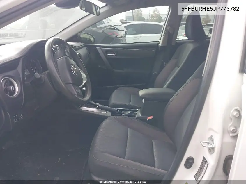 5YFBURHE5JP773782 2018 Toyota Corolla Le